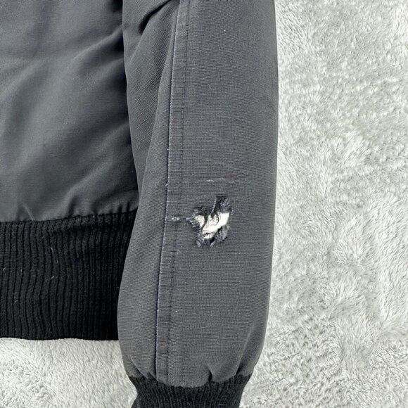 Moose Knuckles Black Bomber Jacket Men’s Size S - Picture 8 of 15